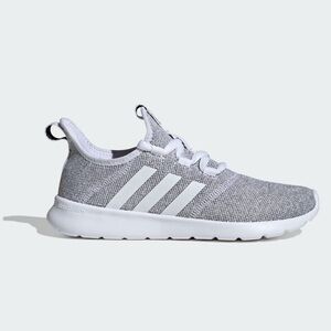 Adidas CLOUDFOAM PURE 2.0 SHOES White & Gray Knit Running Sneakers 9.5 Street